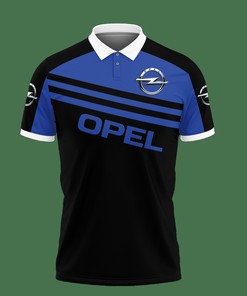 Blue Opel Ttt-Va Polo Shirt Ver 2: All Over Print and Ultimate Athletic Comfort with 3D Print