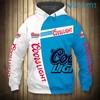 Blue White Coors Light Hoodie 3D Beer Lovers Gift