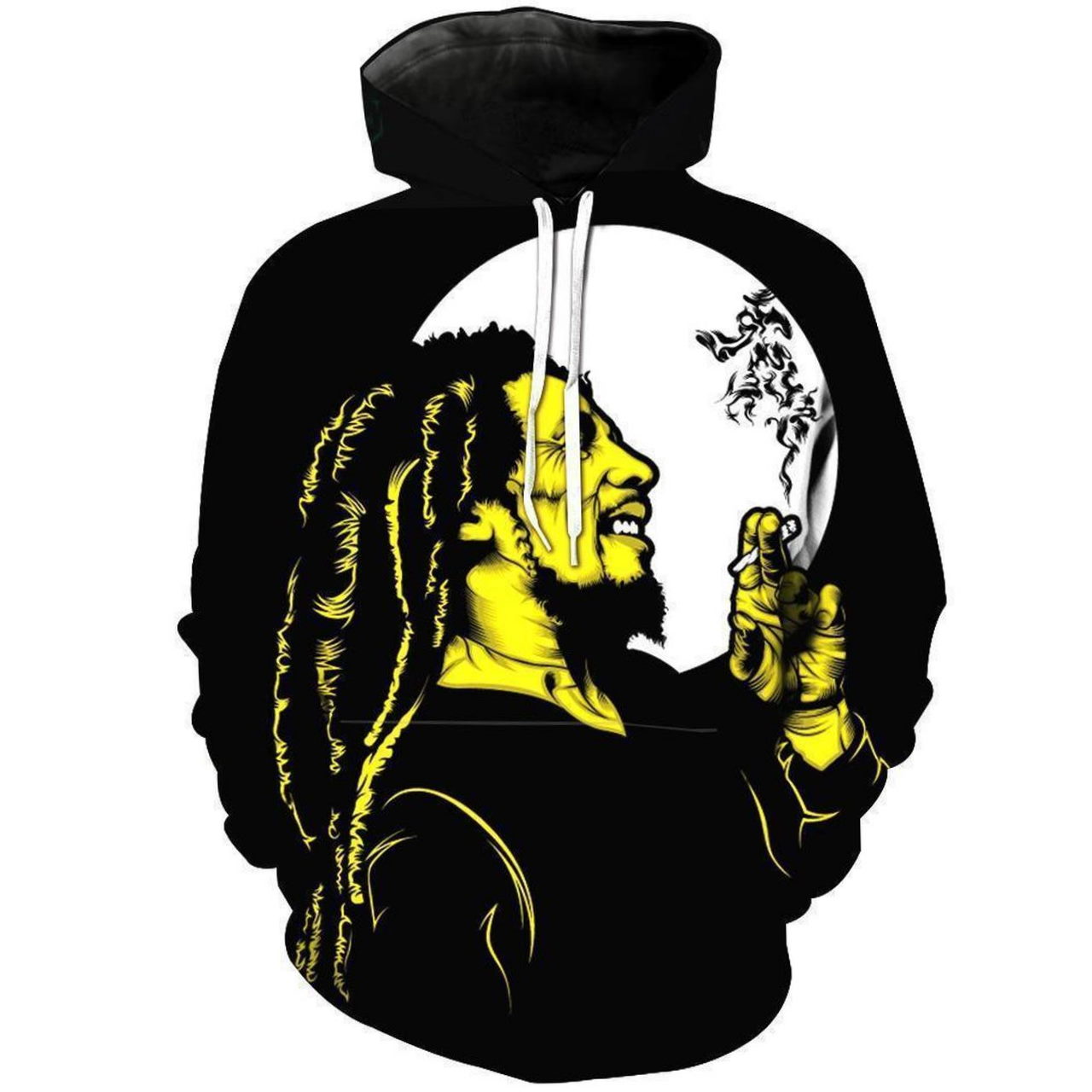 Bob Marley 3D Print Hoodie