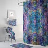 Boho Abstract Shower Curtain with Stylish Design Options