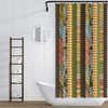 Boho Chic Shower Curtain - Gypsy Autumn Bathroom Set with Optional Bath Mat and Towel