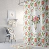 Boho Floral Shower Curtain Bull Skull Many Variants Bath Towel Bath Mat Set Options Shower Curtains Print