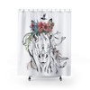 Boho Horse Head Bath Curtain, Horse Shower Curtain, Bathroom Decoration, Home Decor, Horse Lover, Cowgirl