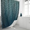 Boho Lights Shower Curtain, Unique Bohemian Bath Print, Modern Bathroom Accessories, Eclectic Home Decor Gift
