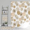 Boho Nature Shower Curtain, Floral Bath Print, Optional Bath Mat and Towels, Bathroom Set, Unique Bohemian Decor
