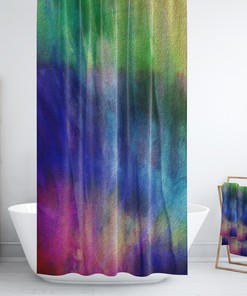 Boho Shower Curtain, Boho Maximalist Bathroom Decor with Unique Shower Curtains Print