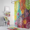 Boho Shower Curtain Optional Bath Mat Bathroom Set with Kids Bathroom Shower Curtain Print