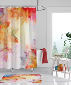 Boho Shower Curtains, Bath Mat, and Towels Bathroom Set - Summer Breeze Home Decor