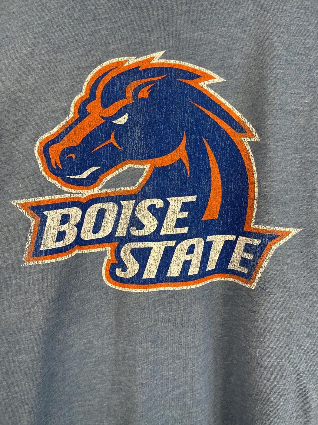 Boise State Broncos Retro Logo Ncaa Sweatshirt Hoodie Football Game Day T-Shirt Lover - Image 2