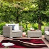 Bold and Unique Ruby Red Black Gold Marble Decor Art Rugs for Stylish Indoor and Outdoor Decor