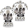 Boston Bruins Ugly Sweatshirt Christmas Gnomes Polo Shirt with All Over Print