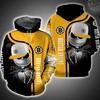 Boston Bruins and Jack Skellington 3D Hoodie in All Over Print Design