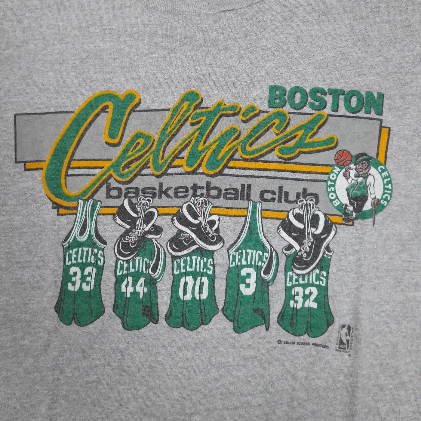 Boston Celtics Bna Basketball Club Vintage Style 80'S Small Print T-Shirt, Hoodie, Sweatshirt For Bna Fans - Image 2