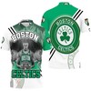 Boston Celtics' Jayson Tatum Signature Polo Shirt - All Over Printed Athleisure Breathable Fabric