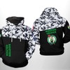 Boston Celtics NBA Camo Veteran Team All Over Print 3D Hoodie