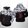 Boston Red Sox All Over Print Camo Veteran 3D Hoodie Zipper
