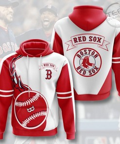 Boston Red Sox Custom All Over Print 3D Hoodie
