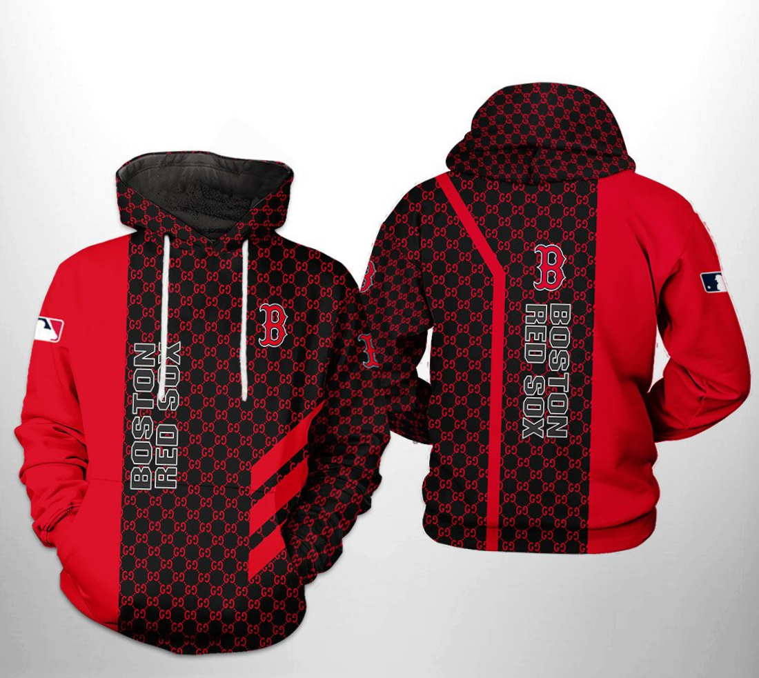 Boston Red Sox MLB 3D All Over Print Hoodie