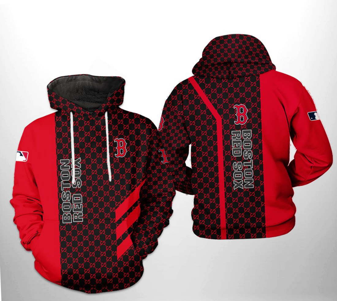 Boston Red Sox MLB All Over Print 3D Hoodie