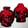 Boston Red Sox MLB Skull Punisher Zip Up Hoodie