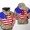 Boston Red Sox MLB US Flag Camo Veteran All Over Print 3D Hoodie