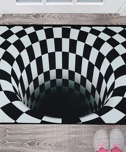 Bottomless Hole Optical Illusion Area Rug: A Unique and Quirky Addition to Your Home