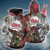 Bow Hunter Budweiser 3D Hoodie Printful for Men - Gift