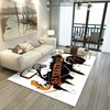 Boys Basketball Sports Area Rug for Playroom and Floor Carpet - Non-Slip with Printed Design