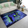 Boys Gaming Room Rug for Personalized Decoration with Non-Slip Crystal Floor Material