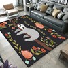 Boys Video Game Room Chill Area Rugs - Gaming Small Rugs with Video Controller Watercolor Style