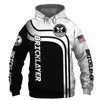 Bricklayer Black US Flag Custom 3D Hoodie