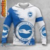 Brighton Hove Albion FC All Over Printed 3D Hoodie