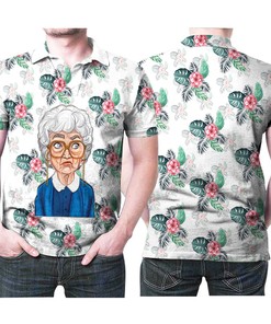 Bring out your inner Sophia Petrillo with her simply beautiful 3D All Over Print Polo Shirt featuring flowers