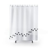 Bring some feline flair to your bathroom with this Cat Kitten Kitty Animal Paw Prints Shower Curtain