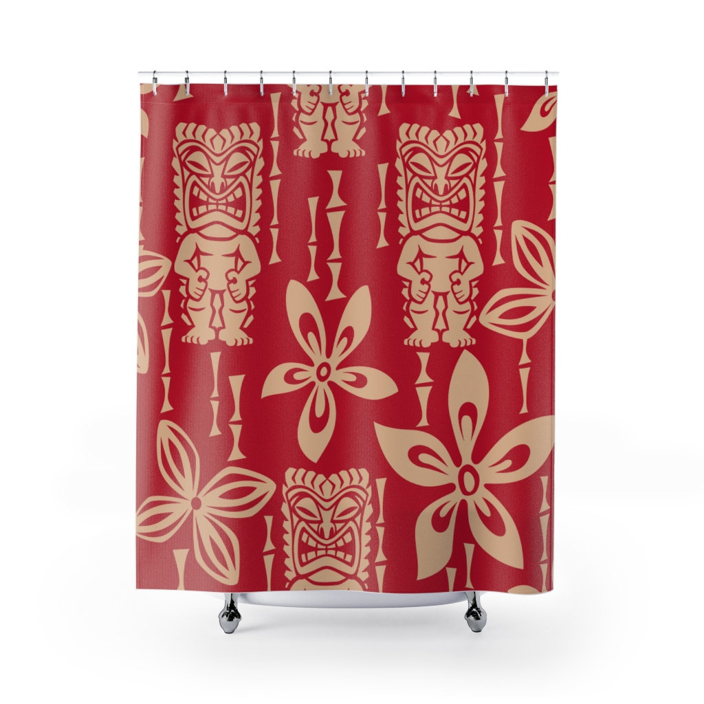 Bring the island vibe to your home with this Tiki Curtain, perfect for a Polynesian themed room