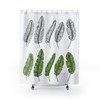 Bring the outdoors inside with Leaves Shower Curtain, perfect for a botanical feel