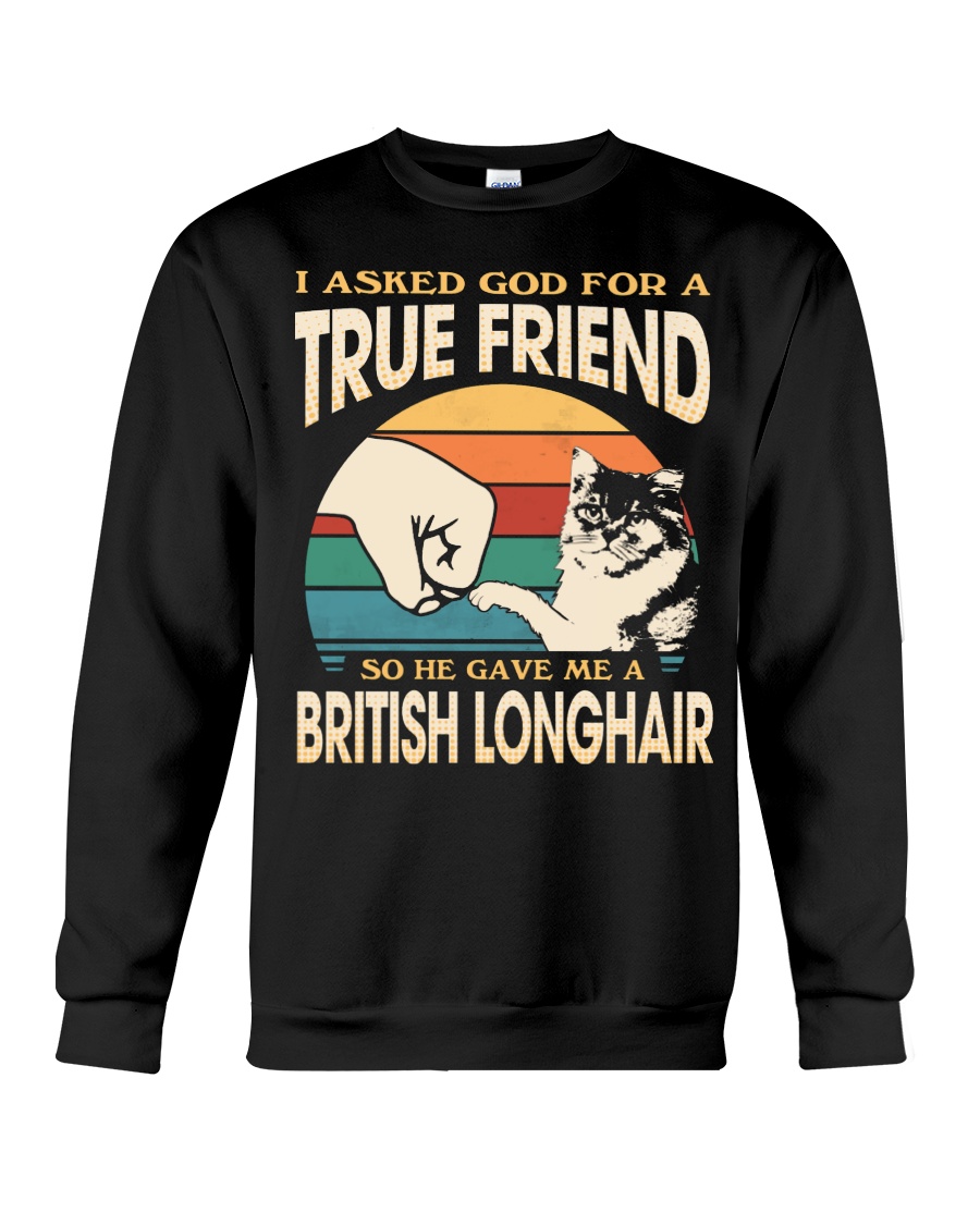 British Longhair Cat T-Shirt - A Beautiful Addition To Your Cat Clothing Collection - Image 4
