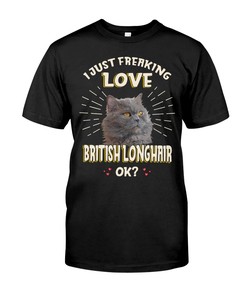 British Longhair Fanatics Unite Stylish T, Warm Hoodie And Elegant Sweatshirt