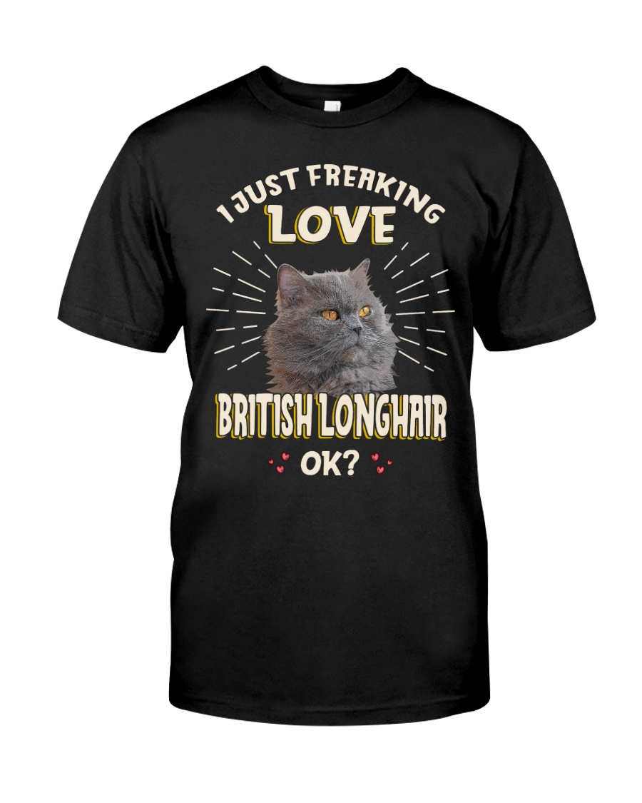 British Longhair Fanatics Unite Stylish T, Warm Hoodie And Elegant Sweatshirt