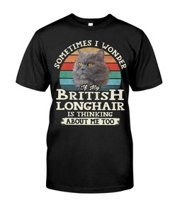 British Longhair Love Premium T-Shirt, Cozy Hoodie And Elegant Sweatshirt