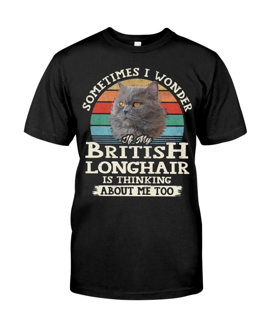 British Longhair Love Premium T-Shirt, Cozy Hoodie And Elegant Sweatshirt