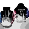Brooklyn Nets NBA Team US All Over Print 3D Hoodie