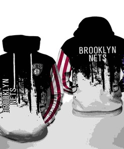 Brooklyn Nets NBA Team US All Over Print 3D Hoodie