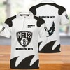 Brooklyn Nets Printing Casual Summer Short Top Branding Trends Limited Edition Polo Shirt with 3D All Over Print Design