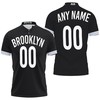 Brooklyn Nets Swingman Personalized Black Icon Edition 2019 Jersey Inspired 3D All Over Print Polo Shirt