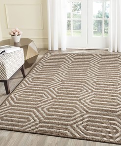 Brown Large IndoorRug - Non-Slip Rubber Backing Absorbent Entrance Floor Mat Rug for Your Home