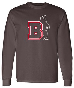 Brown University Bears Logo Shirt Sweatshirt Pullover Hoodie Gifts For Fans