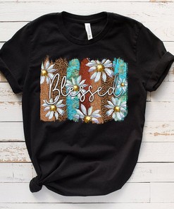 Brushstrokes Blessed Jesus T-Shirt - Sublimation Design