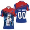 Buffalo Bills #14 Stefon Diggs Great Player 2020 NFL Season Commemorative All Over Print Polo Shirt