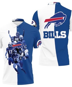 Buffalo Bills 2020 Legends AFC East Division Champions Polo Shirt with All Over Print Design and Breathable Fabric